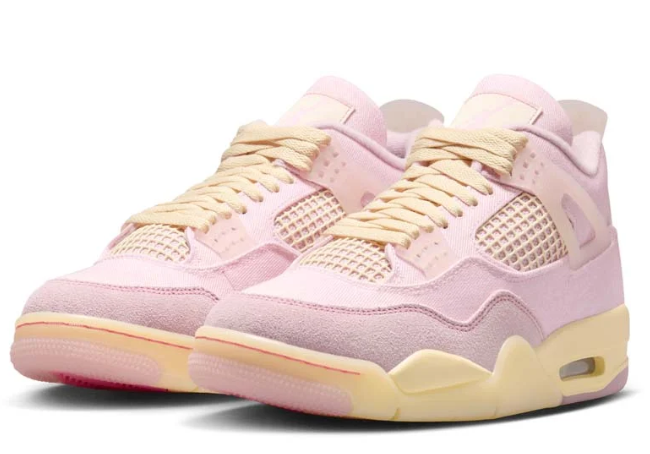 Air Jordan 4 Retro 'Pearl Pink / Iced Carmine' Women's Sneaker – IB6716-600