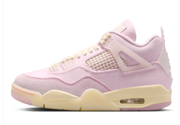Air Jordan 4 Retro 'Pearl Pink / Iced Carmine' Women's Sneaker – IB6716-600