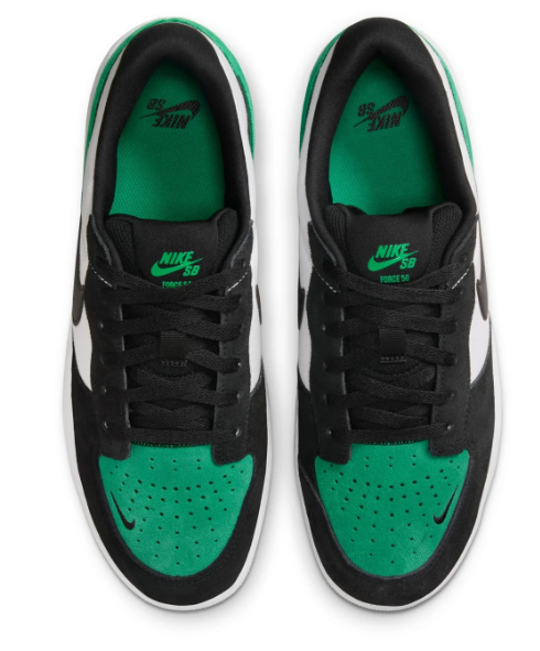 Nike SB Force 58 'White/Black/Stadium Green' – DH7505-100