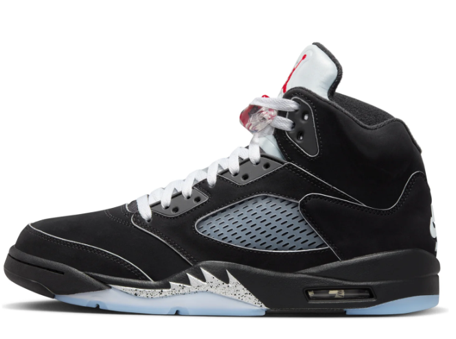 Air Jordan 5 Retro OG "Black Metallic Reimagined" – HF3975-001 | Sizes 3–13