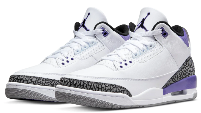 Air Jordan 3 Retro 'Dark Iris' | CT8532-105 | Women's Sneaker