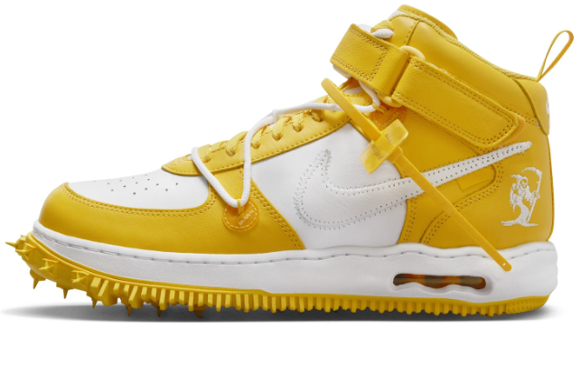 Nike x Off-White Air Force 1 Mid SP 'Varsity Maize' – DR0500-101
