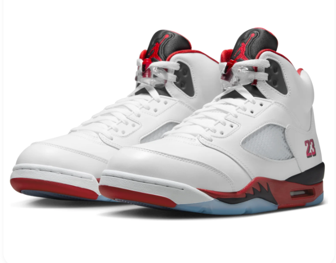 Air Jordan 5 OG "Fire Red" (2025) – HQ7978-101 | Sizes 3–13