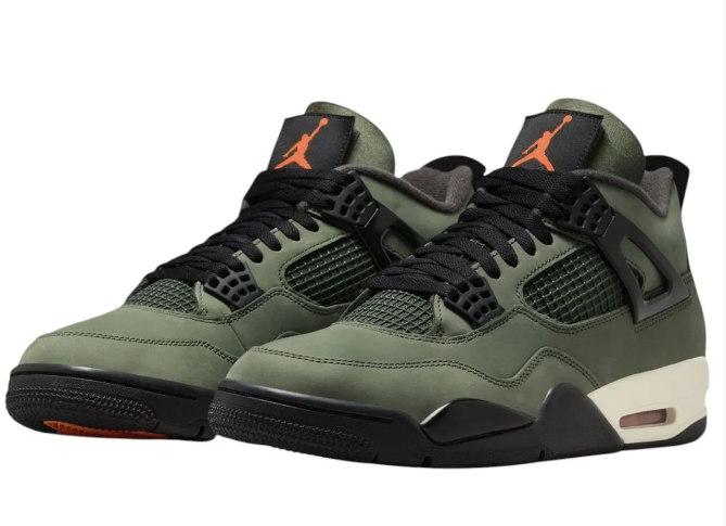 Air Jordan 4 x Undefeated 'Deep Green' 2025 Women's Sneaker – IB1519-200