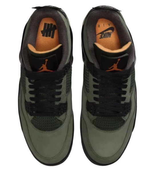 Air Jordan 4 x Undefeated 'Deep Green' 2025 Women's Sneaker – IB1519-200