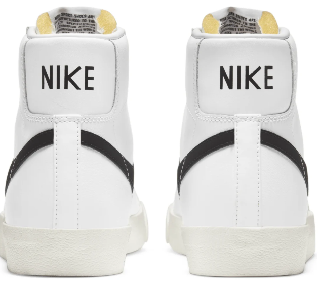 Nike Blazer Mid '77 Vintage 'White/Black' – BQ6806-100