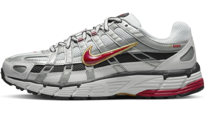 Nike P-6000 CNPT 'Metallic Silver / Red' (Women's) – BV1021-101