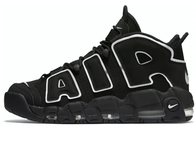 Nike Air More Uptempo 'Black/White' – 414962-001
