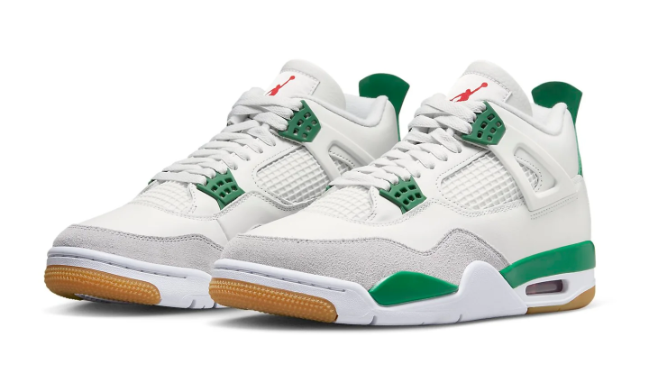 Nike SB x Air Jordan 4 Retro 'Pine Green' – DR5415-103