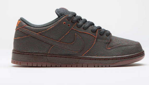 Nike SB Dunk Low Pro Premium 'Krampus' – Dark Smoke Grey/Campfire Orange/Black