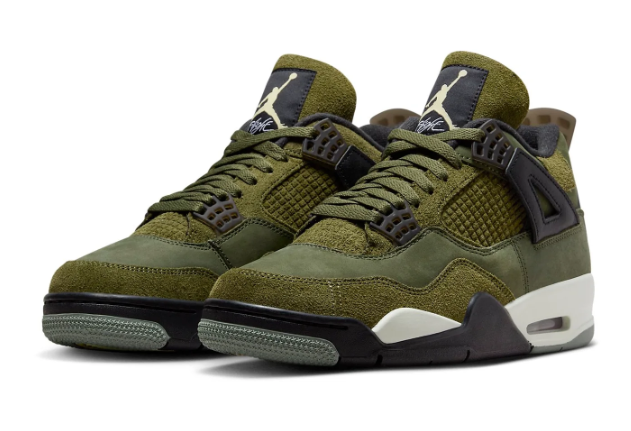 Air Jordan 4 Retro SE Craft 'Olive' – FB9927-200