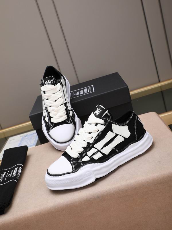 Amiri x Maison Mihara Yasuhiro Skeleton Low-Top Sneaker – Black / White
