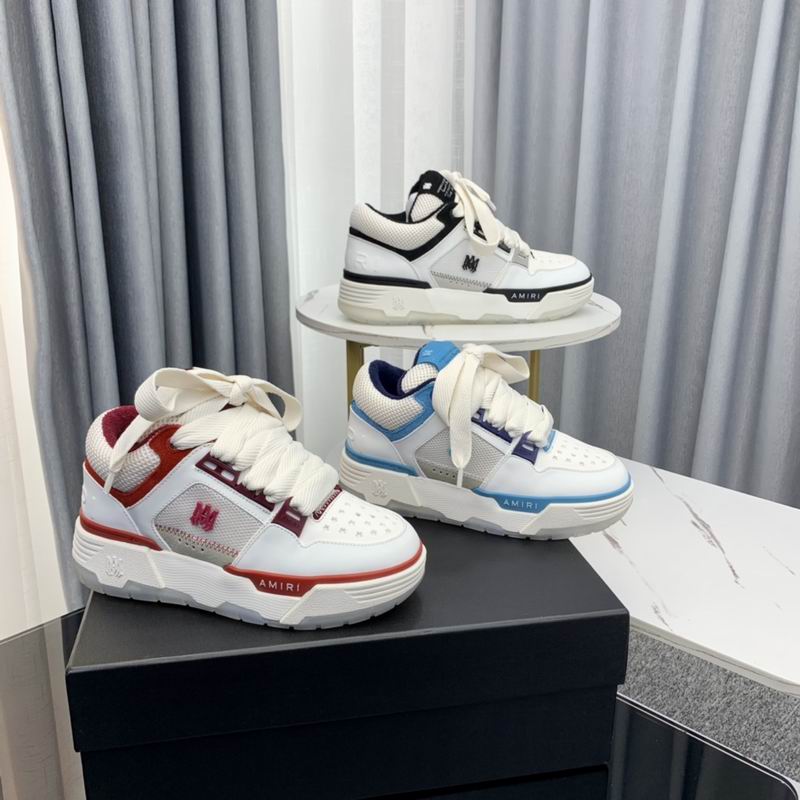 Amiri MA-2 Low-Top Sneaker – White / Red