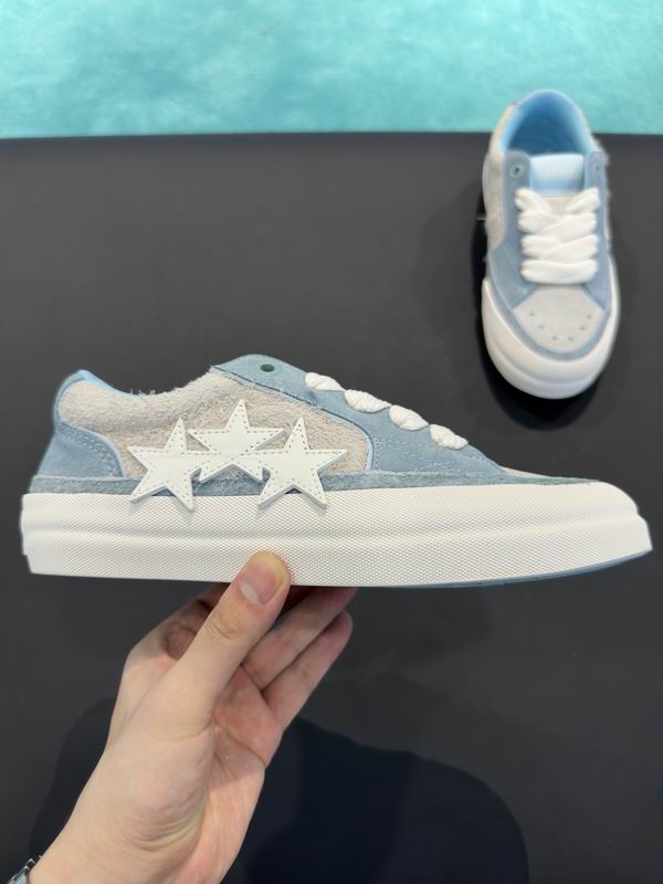 Amiri One Star Low – Baby Blue / Grey
