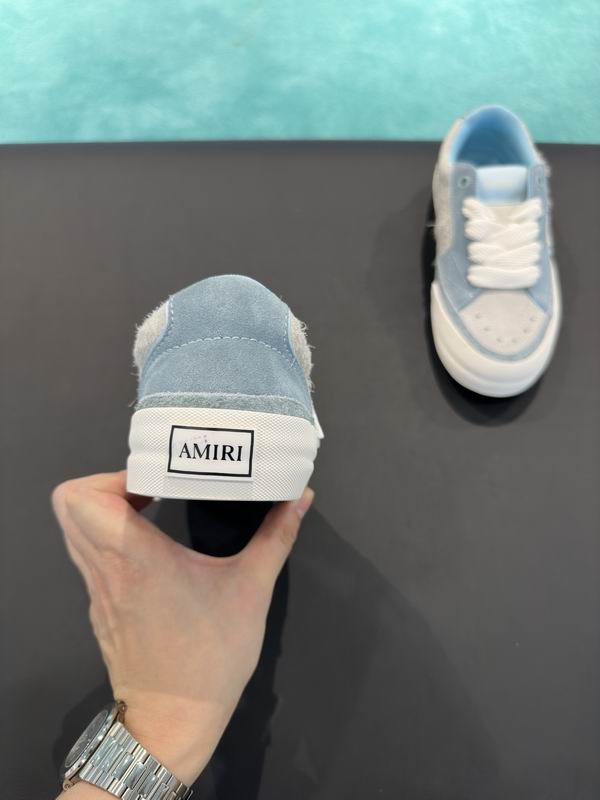 Amiri One Star Low – Baby Blue / Grey