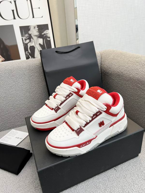 Amiri MA-2 Low Sneaker – White/Red
