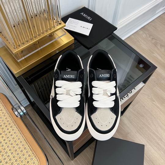 Amiri Stars Low-Top Sneaker – Black / White