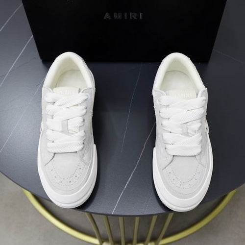 Amiri Stars Low-Top Sneaker – White / White