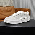 Amiri Stars Low-Top Sneaker – White / White