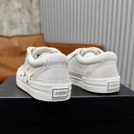 Amiri Stars Low-Top Sneaker – White / White