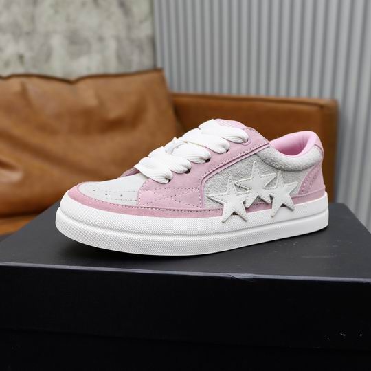 Amiri Stars Low-Top Sneaker – Pink / White