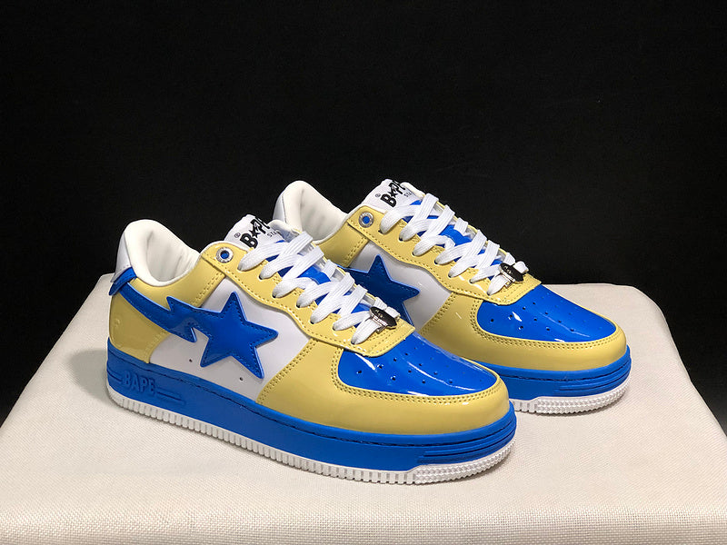 BAPE STA Low 'Yellow Blue' — EU 36–45