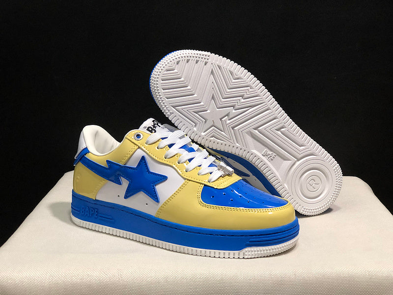 BAPE STA Low 'Yellow Blue' — EU 36–45
