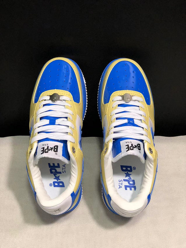 BAPE STA Low 'Yellow Blue' — EU 36–45