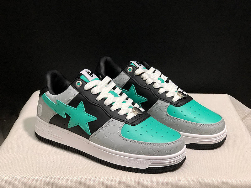 BAPE STA Low 'Mint Grey' — EU 36–45
