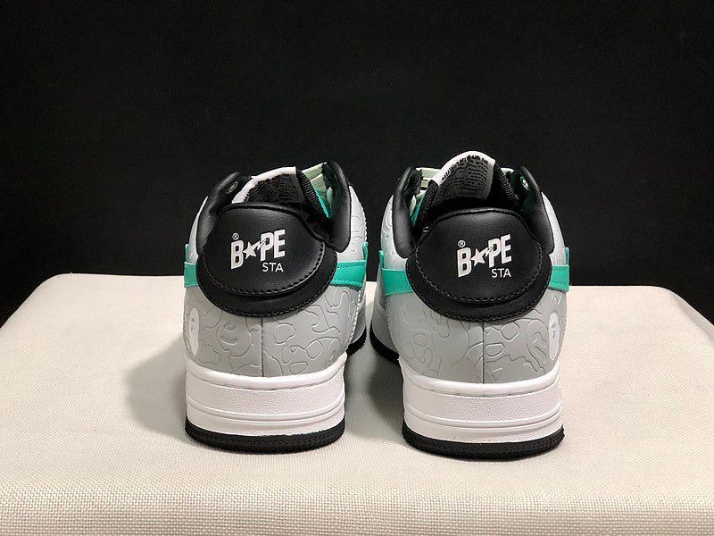 BAPE STA Low 'Mint Grey' — EU 36–45