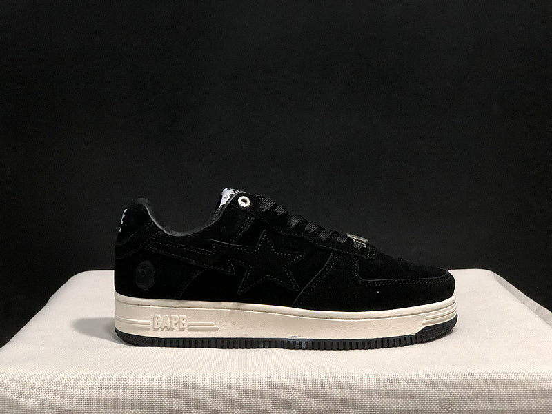 BAPE STA Low 'Black/White' — EU 36–45