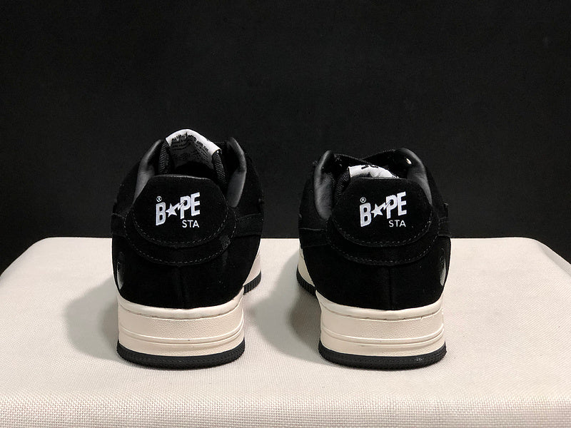 BAPE STA Low 'Black/White' — EU 36–45