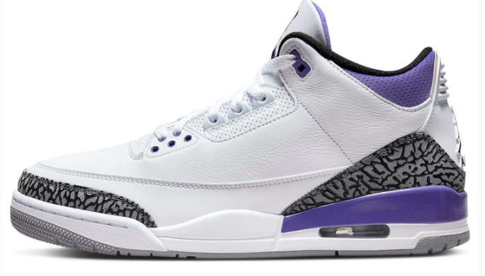 Air Jordan 3 Retro 'Dark Iris' | CT8532-105 | Women's Sneaker