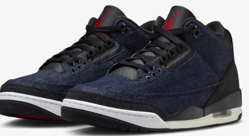 Jordan x Levi's® AJ3 Retro 'Indigo Gym Red' | Women's Sneaker