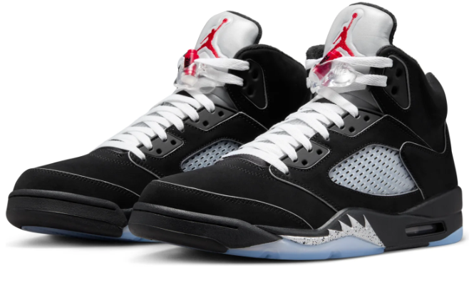 Air Jordan 5 Retro OG "Black Metallic Reimagined" – HF3975-001 | Sizes 3–13