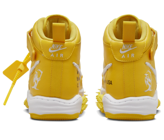 Nike x Off-White Air Force 1 Mid SP 'Varsity Maize' – DR0500-101