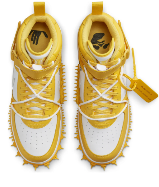 Nike x Off-White Air Force 1 Mid SP 'Varsity Maize' – DR0500-101