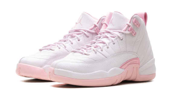 Air Jordan 12 GS "Pearl Pink" – 510815-600 | Sizes 3–13
