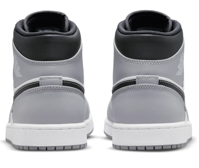 Air Jordan 1 Mid 'Light Smoke Grey' – 554724-078