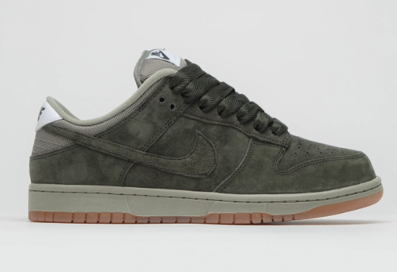 Nike SB Dunk Low Pro B 'Sequoia/Light Army/White'