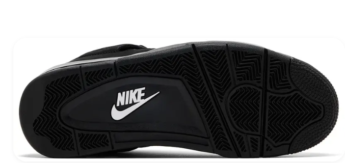 Air Jordan 4 Retro 'Black Cat' 2025 Women's Sneaker – CU1110-010